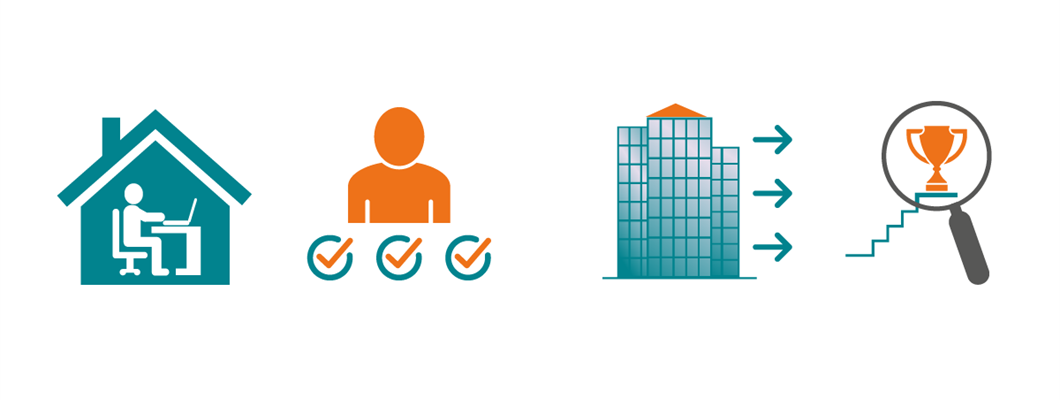 people profession survey icons